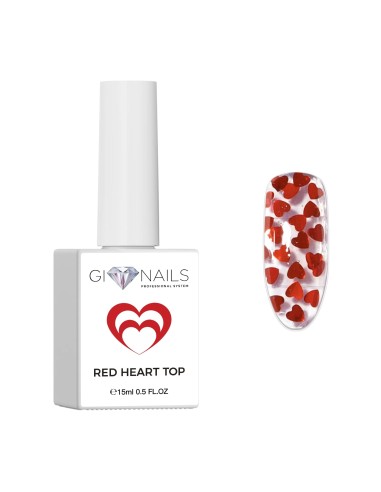 Top Coat HEART RED - 15ml