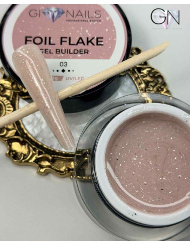 Gel Builder FOIL FLAKE 03 - 30g