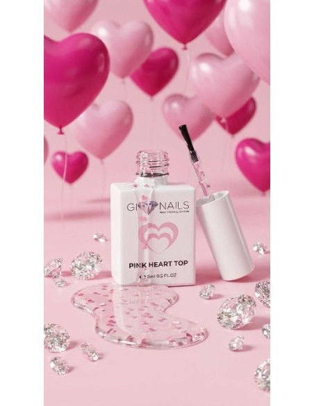 Top Coat HEART PINK - 15ml