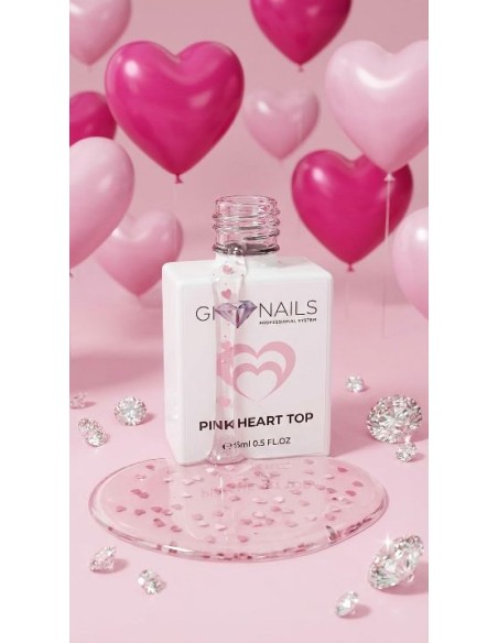 Top Coat HEART PINK - 15ml