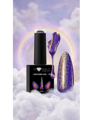 Semipermanente Unicorn Gel 10ml - 01