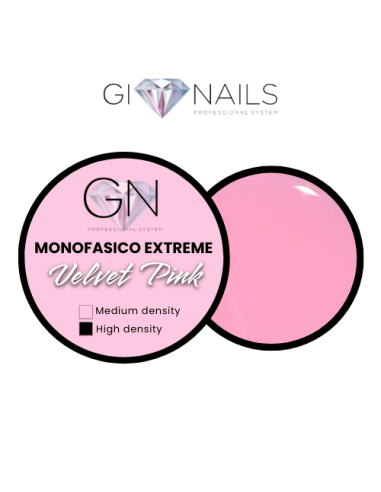 Gel Monofasico Extreme HD VELVET PINK - 15gr